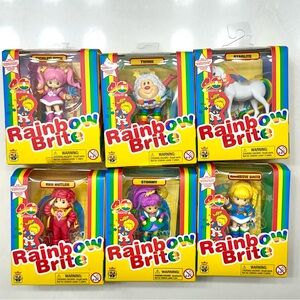 Rainbow Brite Mini Figurines - full set
